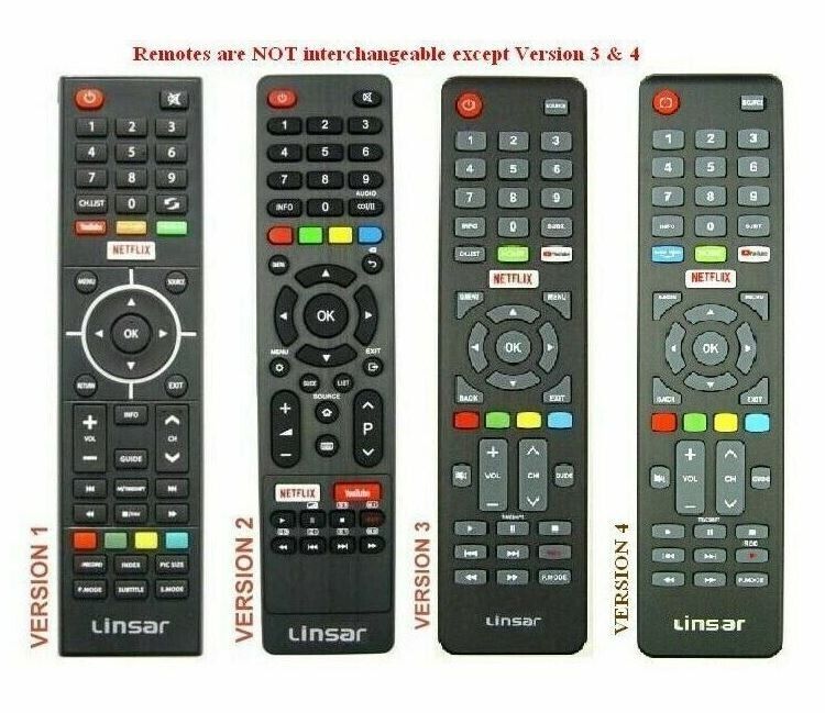 LINSAR TV Replacement Remote Control LS58UHDSM20, LS65UHDSM20, LS75UHDSM20 LS50U