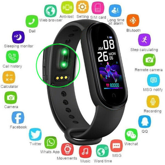 Smart Watch Band Sport Activity Fitness Tracker For Kids Fit For Android iOS