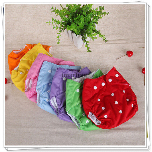 4x pcs Reusable modern Baby Cloth Nappies Diapers Adjustable bulk nappy