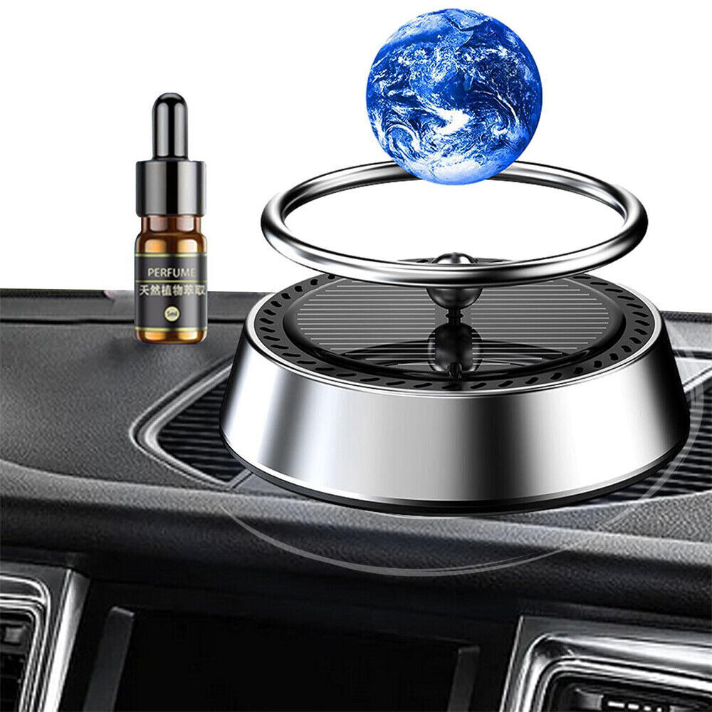 1 set Solar Car Aromatherapy Air Freshener Ornament Decoration Perfume Diffuser