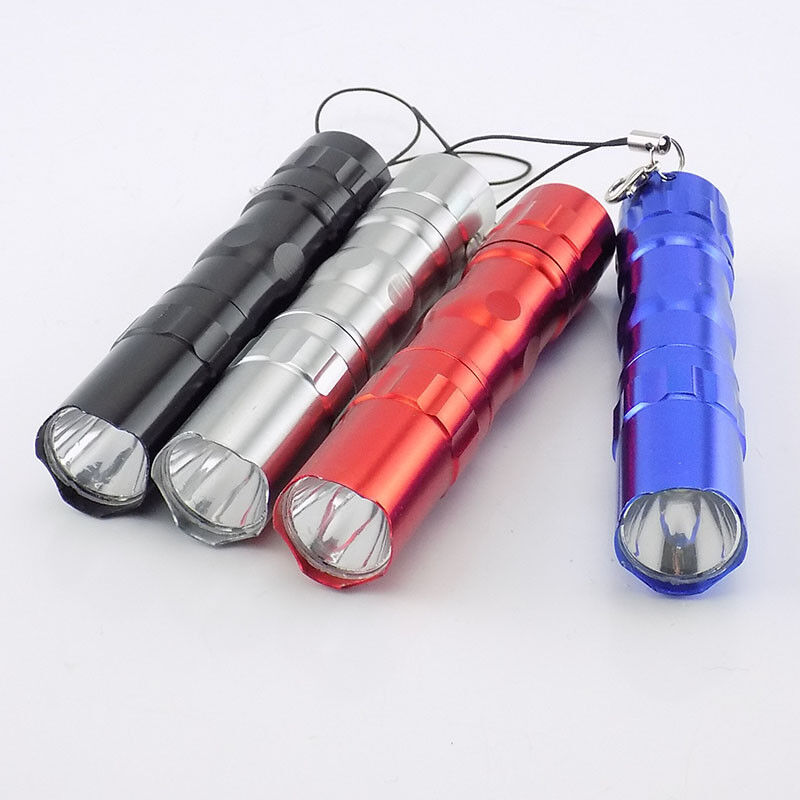 Waterproof Torch light lamp Pocket Keychain Lanterns Mini Flashlight High Power