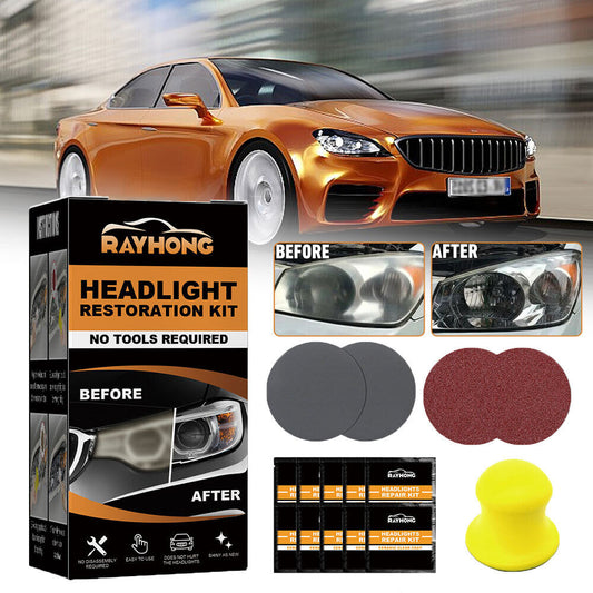 Restowipes Car Headlight Restoration, Polish Headlights Lens Restore Cleaner #T