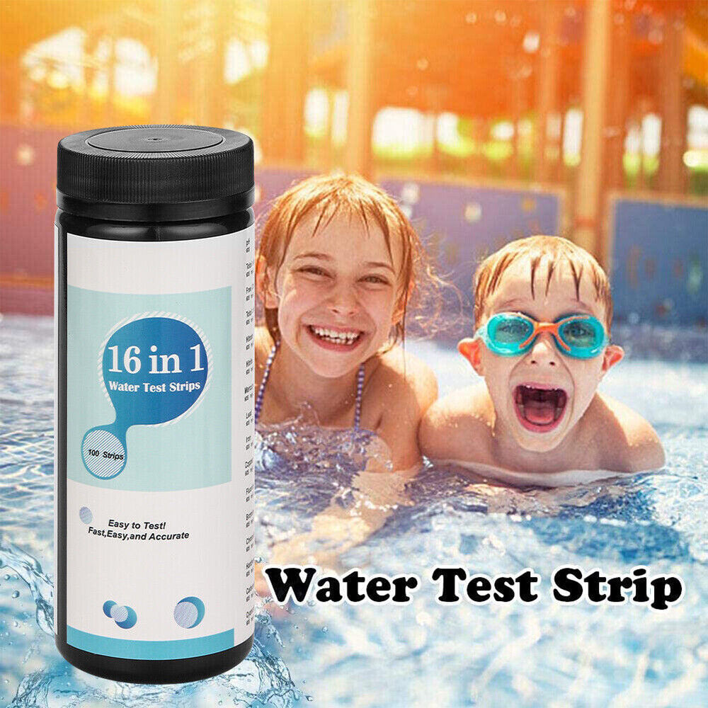 Drinking Water Test Kit Strips Home Water Quality Test for Tap Easy Use 16 in 1