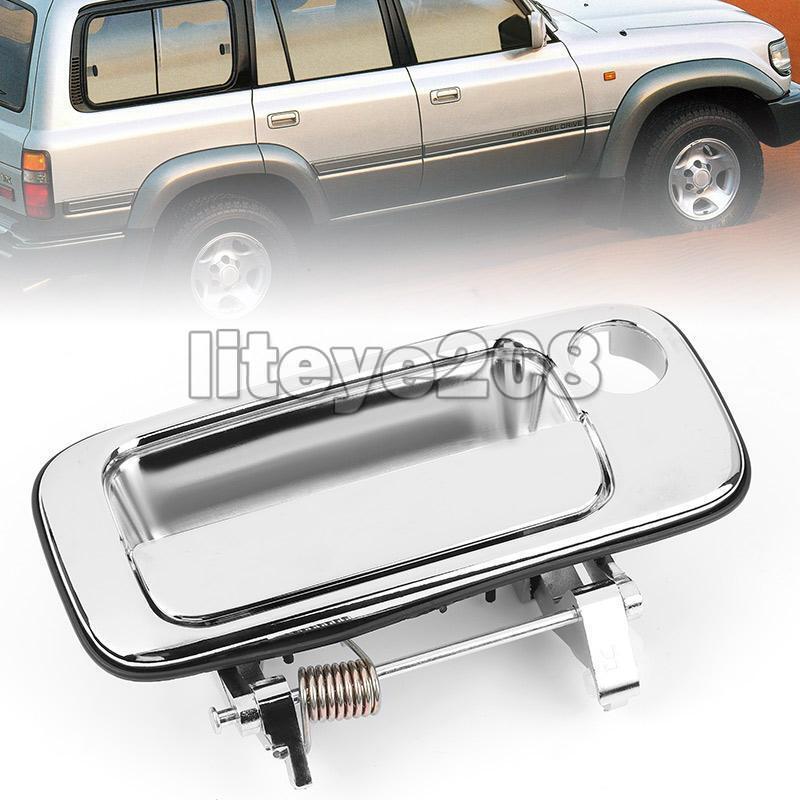 Right Front Outer Door Handle Chrome For Toyota Land cruiser 80 Series 1990-1998