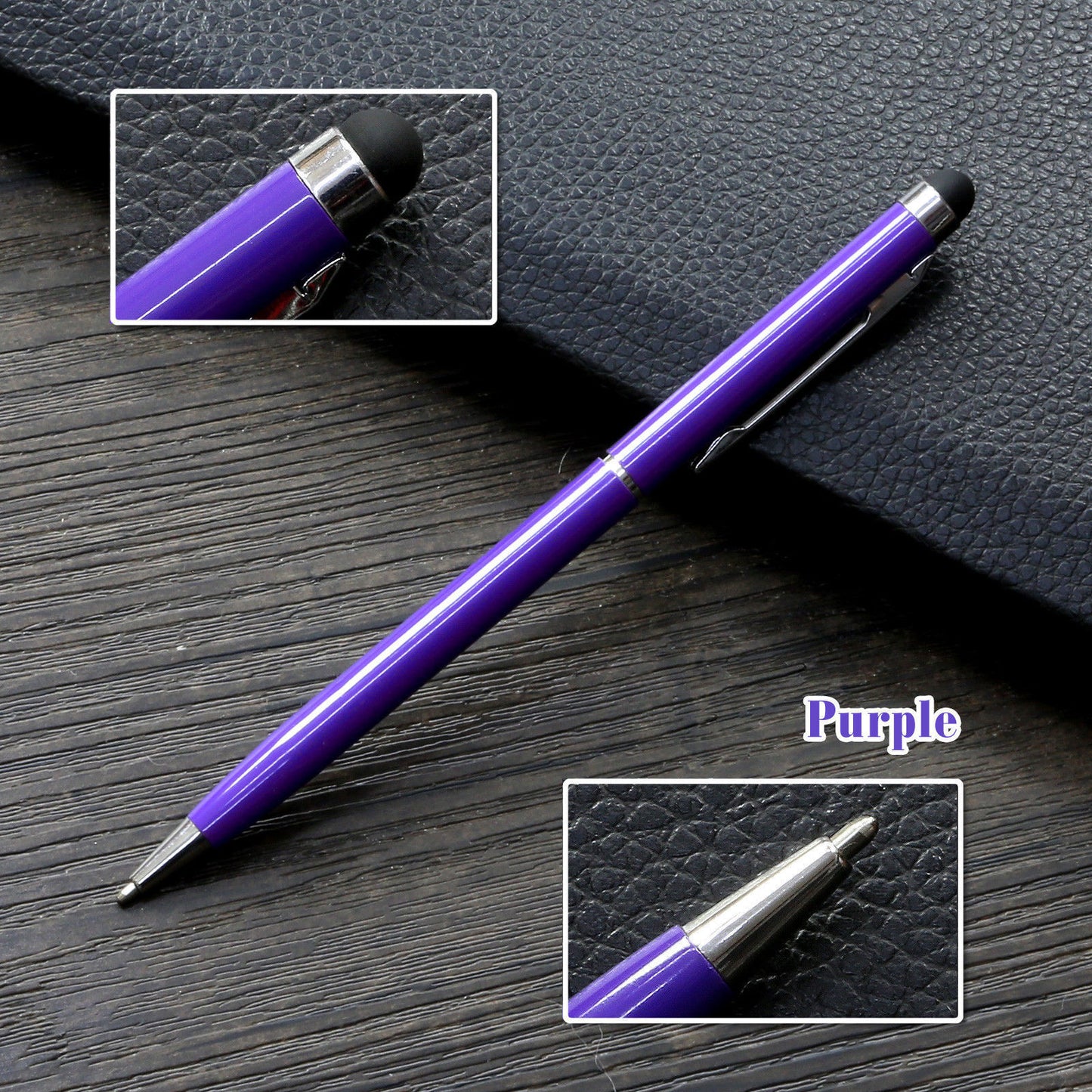 5x Capacitive Touch Screen Stylus Ball Point Ink Pen for iPhone iPad Tablet