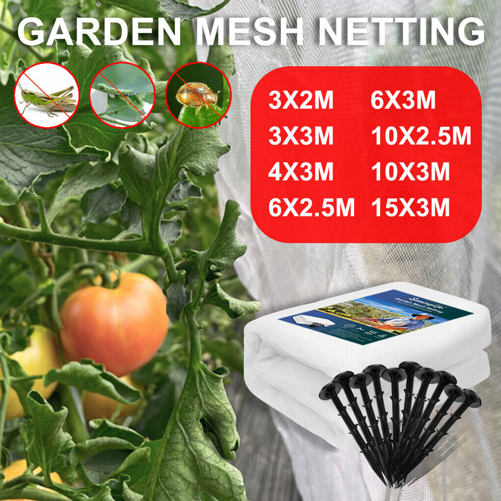 Garden Insect Bug Fly Fruit Mesh Net Vegetable Plant Protection Cover 8 Sizes