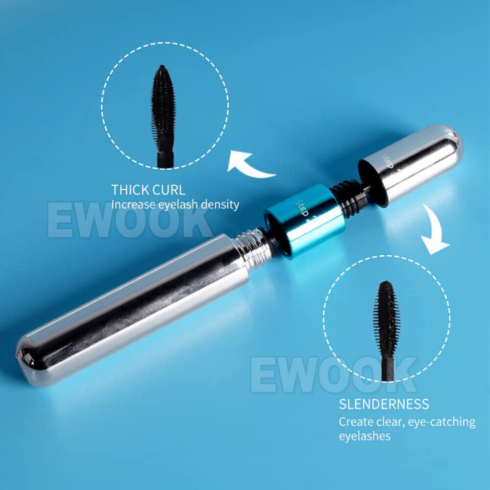 Lash Cosmetics Vibely Mascara 4D Thick Long Waterproof Silk Fiber Mascara Makeup