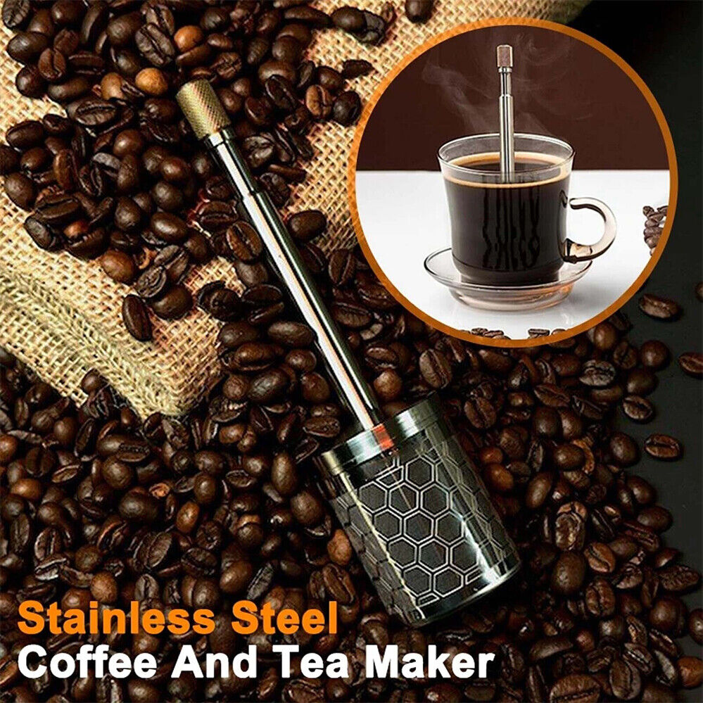 Portable Travel Coffee Brewer Final press Reusable Coffee Filter Coffees Maker