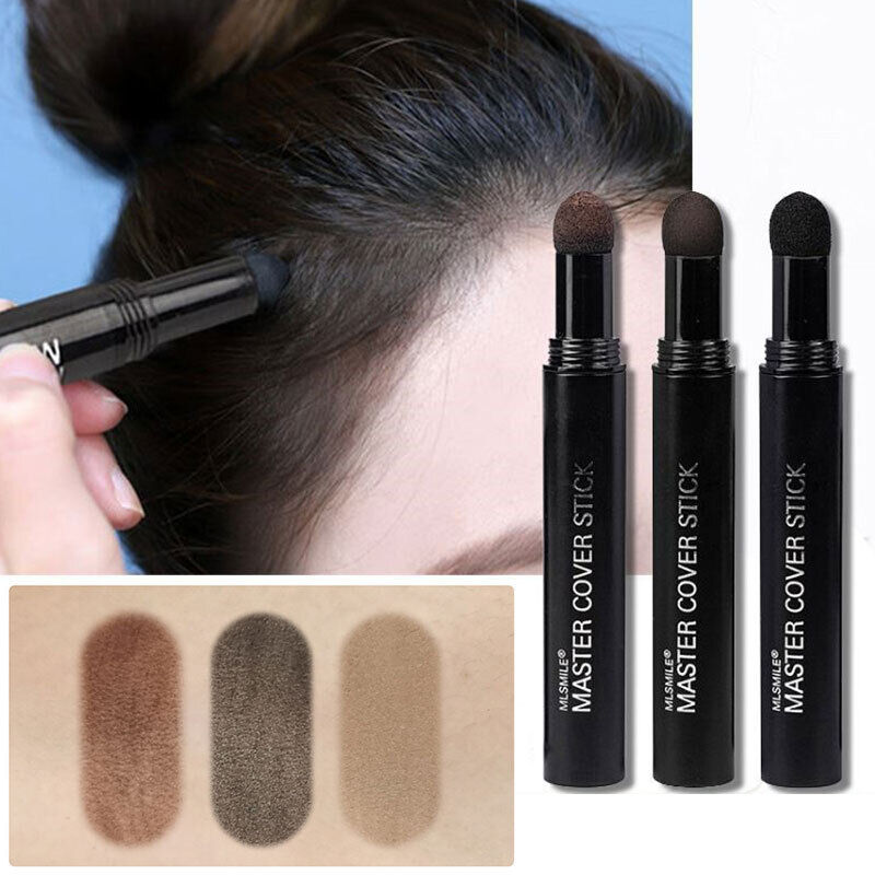 3x Hairline Concealer Pen Control Hair Root Edge Blackening Instantly Cover Up ！