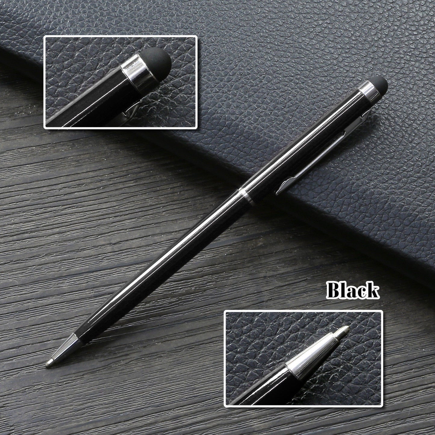 5x Capacitive Touch Screen Stylus Ball Point Ink Pen for iPhone iPad Tablet