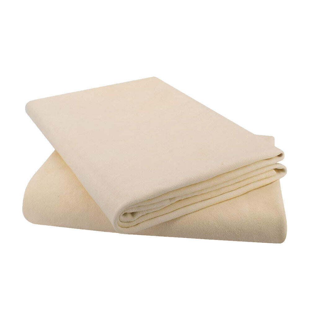 2X Large Natural Chamois Real Leather Washing Absorbent Towel Car Cleaning Cloth