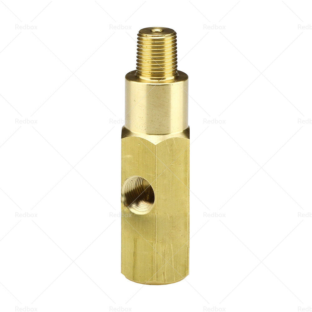 Oil Pressure Gauge Adapter 1/8" NPT Male/Female Thread with 1/8" NPT