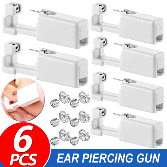 Disposable Ear Piercing Gun Earring Stud Gun Sterile Low Pain Nose Piercing Gun