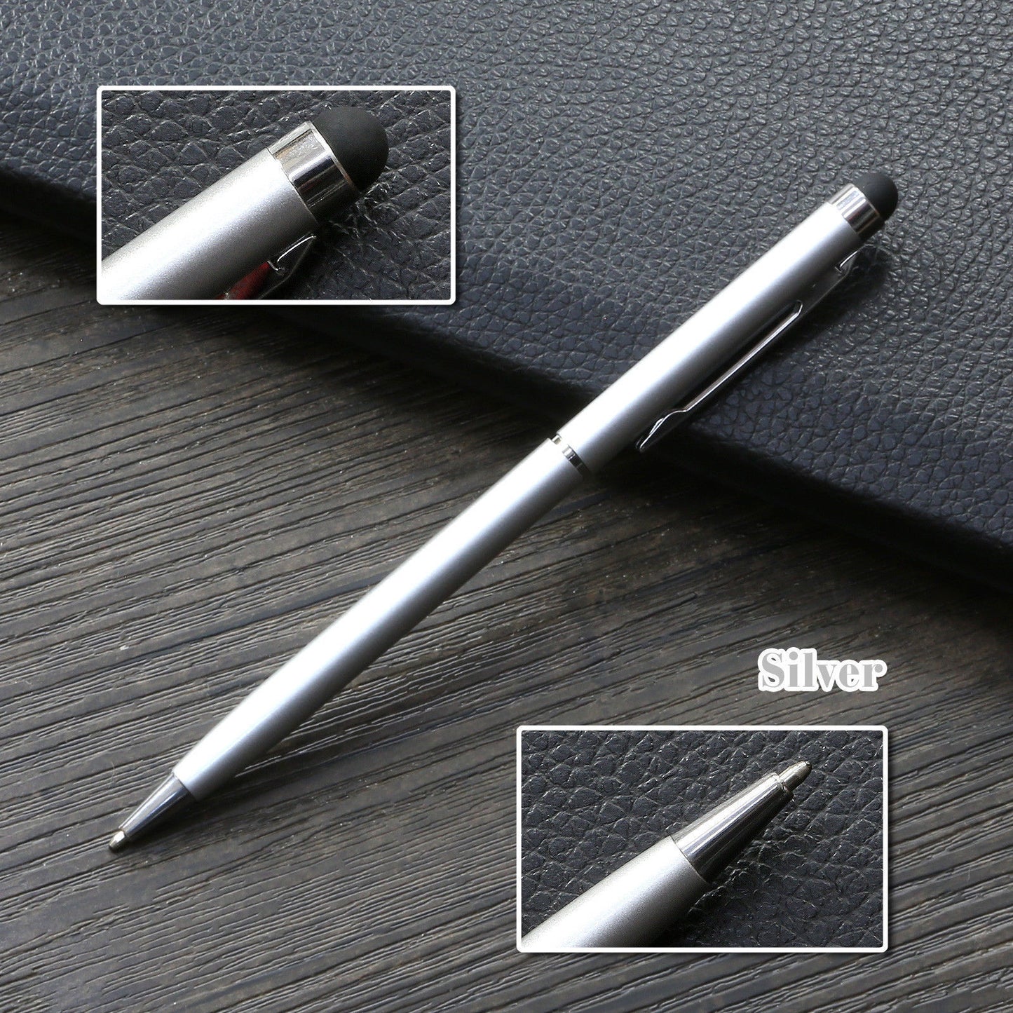 5x Capacitive Touch Screen Stylus Ball Point Ink Pen for iPhone iPad Tablet