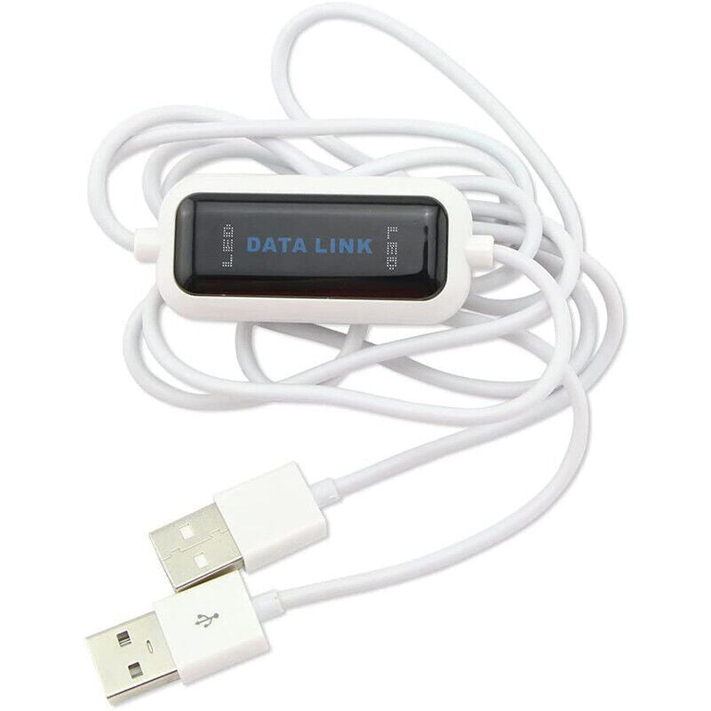 USB 2.0 PC To PC Laptop Data File High Speed 480 Mb/s Transfer Cable Adapter