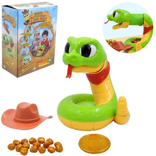 Gold Digger Board Game Pop-up Party Rattle Jake Snake Electric Rattlesnake Toys