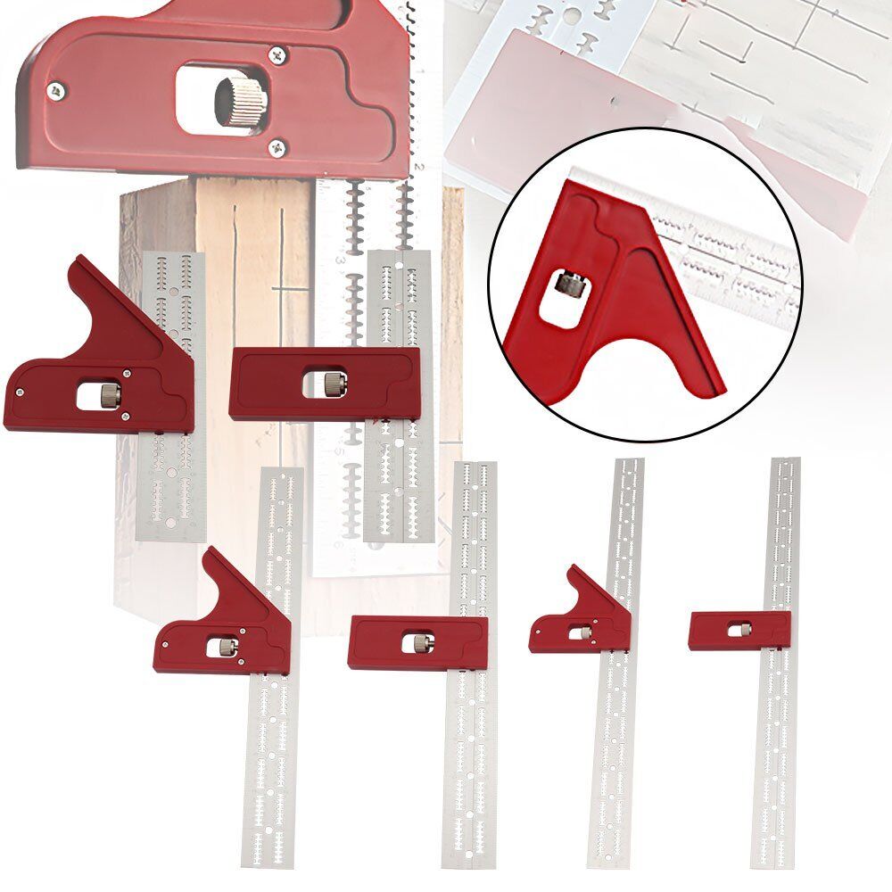 Scalable Tool Ruler For Woodpecker One Time T type Hole Stainless Mark Gauge #T