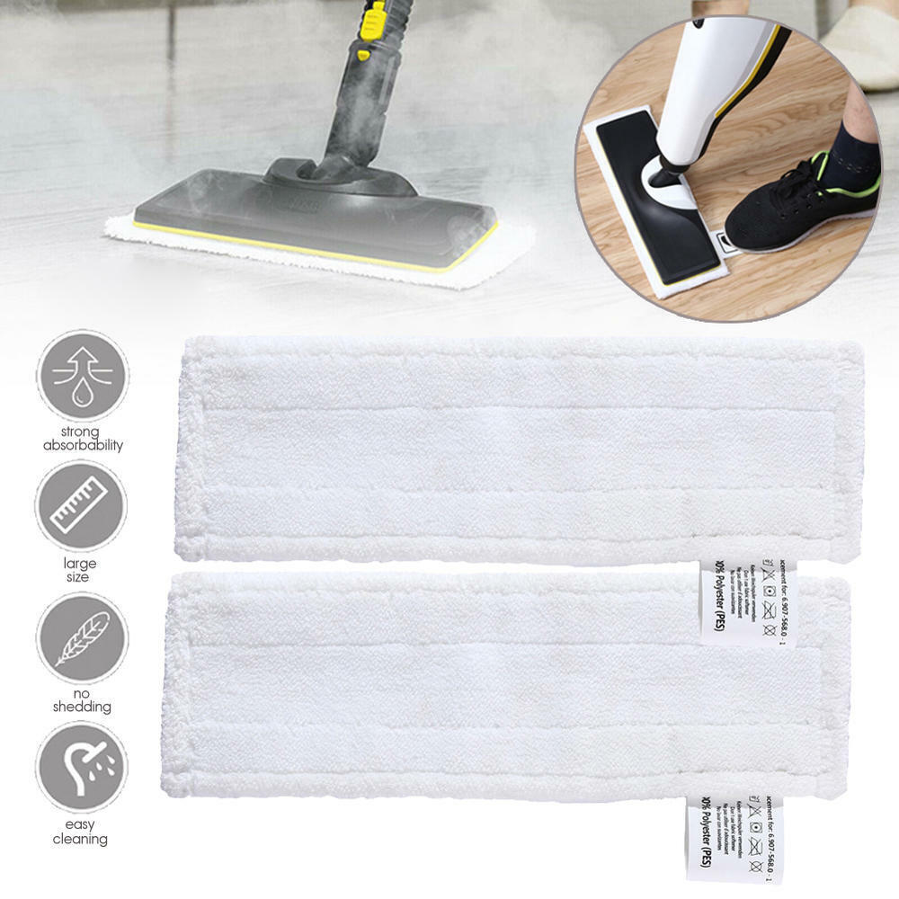 3PCS KARCHER SC1 SC2 SC3 SC4 SC5 Steam Cleaner Mop Terry Cloths Floor Pads Set