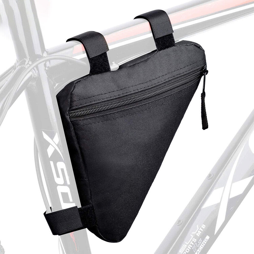 Bicycle Cycling Triangle Storage Bag Bike Front Tube Frame Waterproof Pouch Bags