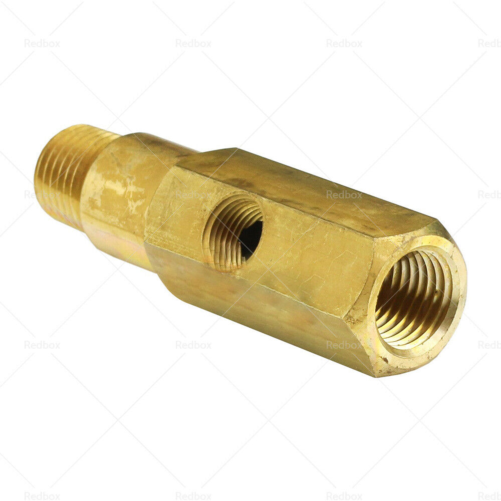 Oil Pressure Gauge Adapter 1/8" NPT Male/Female Thread with 1/8" NPT