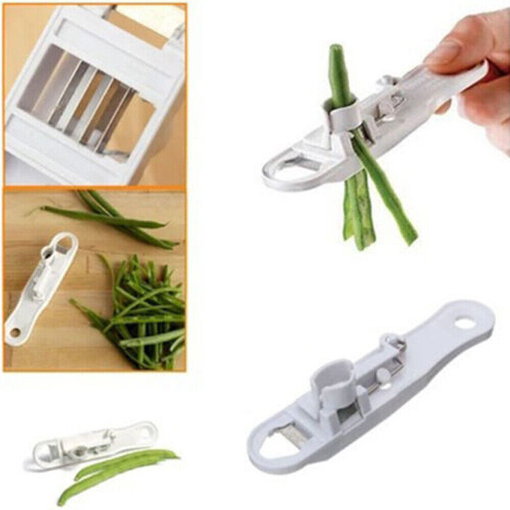 Green Bean Slicer Cutter Bean Stringer Runner Remover Vegetable Peeler Shredder