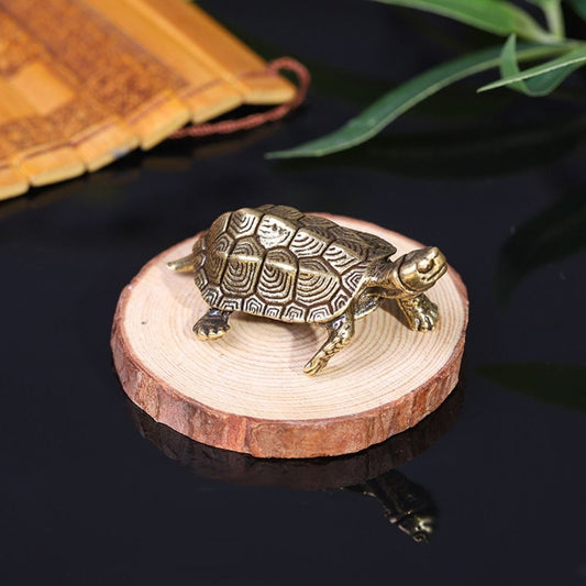 Turtle Tortoise Statue Turtle Figurines Brass Tortoise Desktop Ornaments