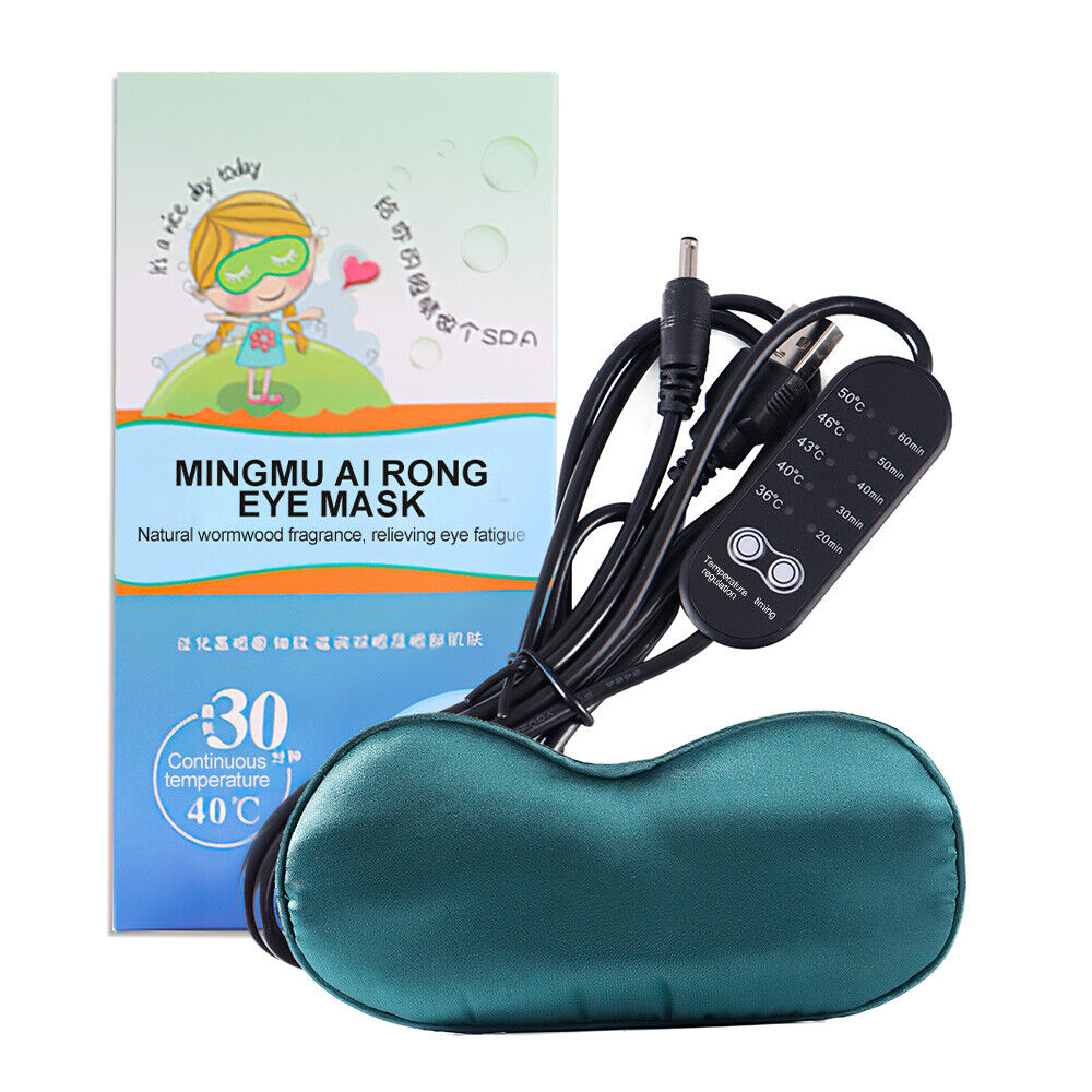 Heated Eye Mask for Blepharitis Warm Eye Compress for Dry Eyes Heated Eye Mask