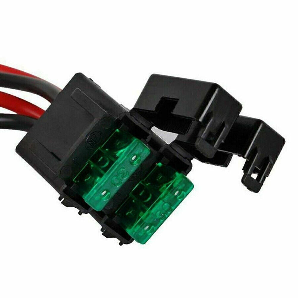 4 Pin 12AWG 30A Fuse DC Power Cable For Yaesu FT-450D/950/991/891 FTDX-1200/3000