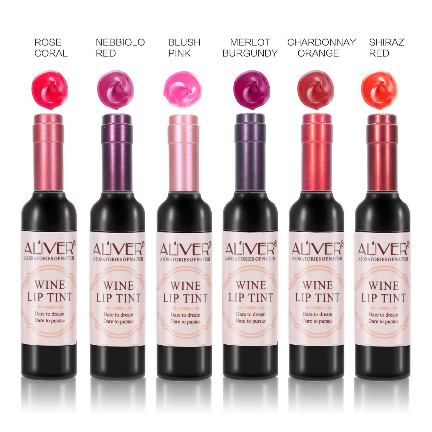 Wine Lip Lipstick Tint Long Lasting Gloss Matte Make Up Stain Liquid 6 Colors