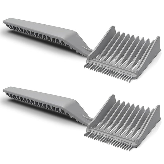 2Pcs Blend-Frend Comb Fading Tapering Blend-Flat Top Gradient Caliper Comb