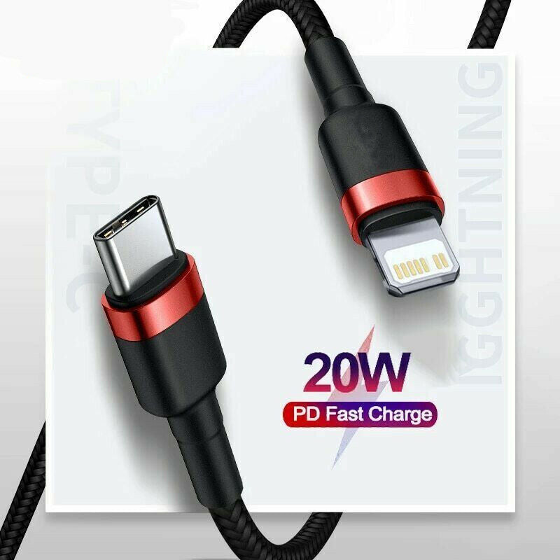 PD 20W Fast Charging USB Cable Type C for Apple Charger for iPhone 14 13 12 Pro