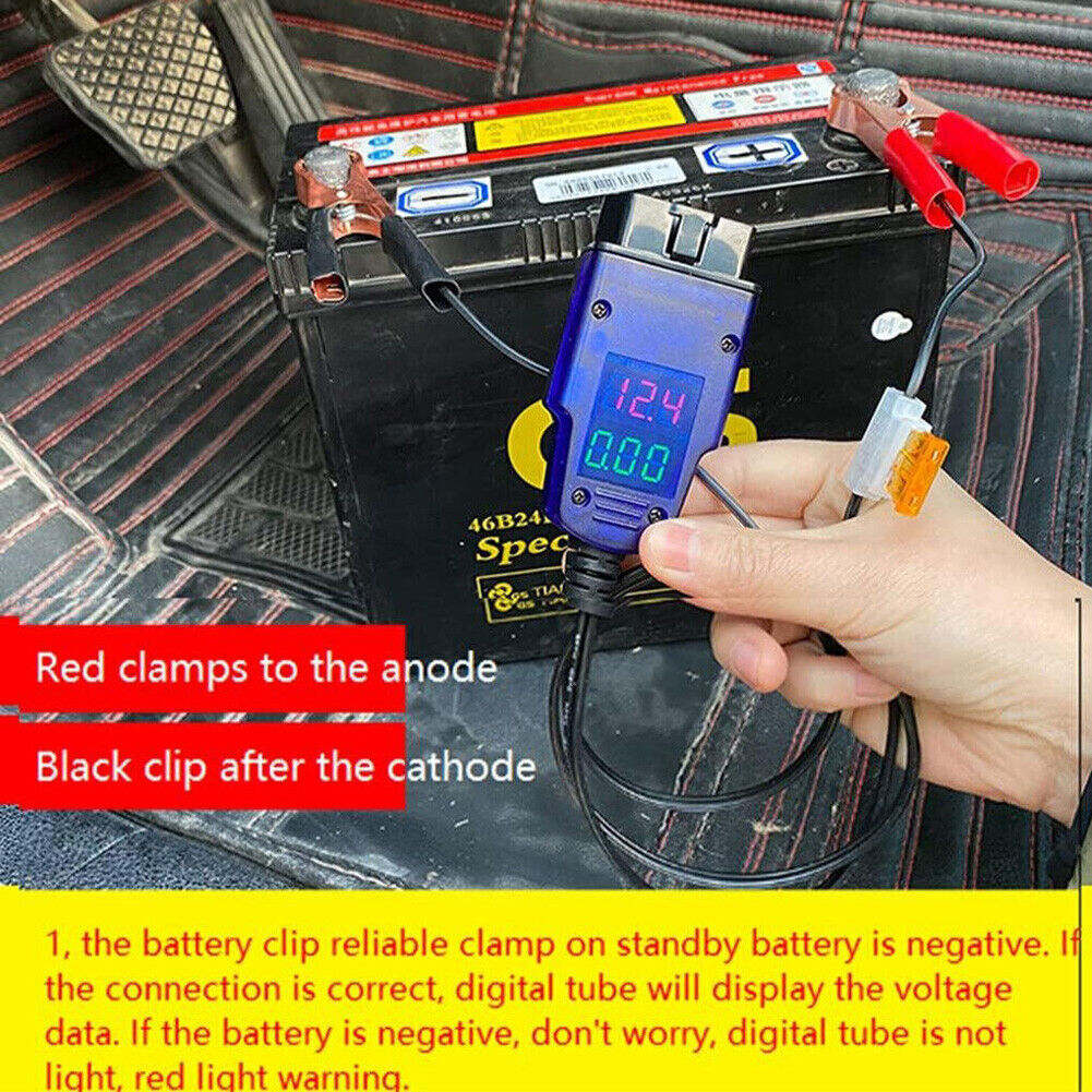 Tools OBD Memory Saver for Auto Car Emergency Power Supply Battery Clip