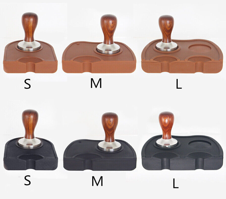 Silicone Espresso Corner Tampering Mat Coffee Tamper Station Anti-Slip Tamp Pad