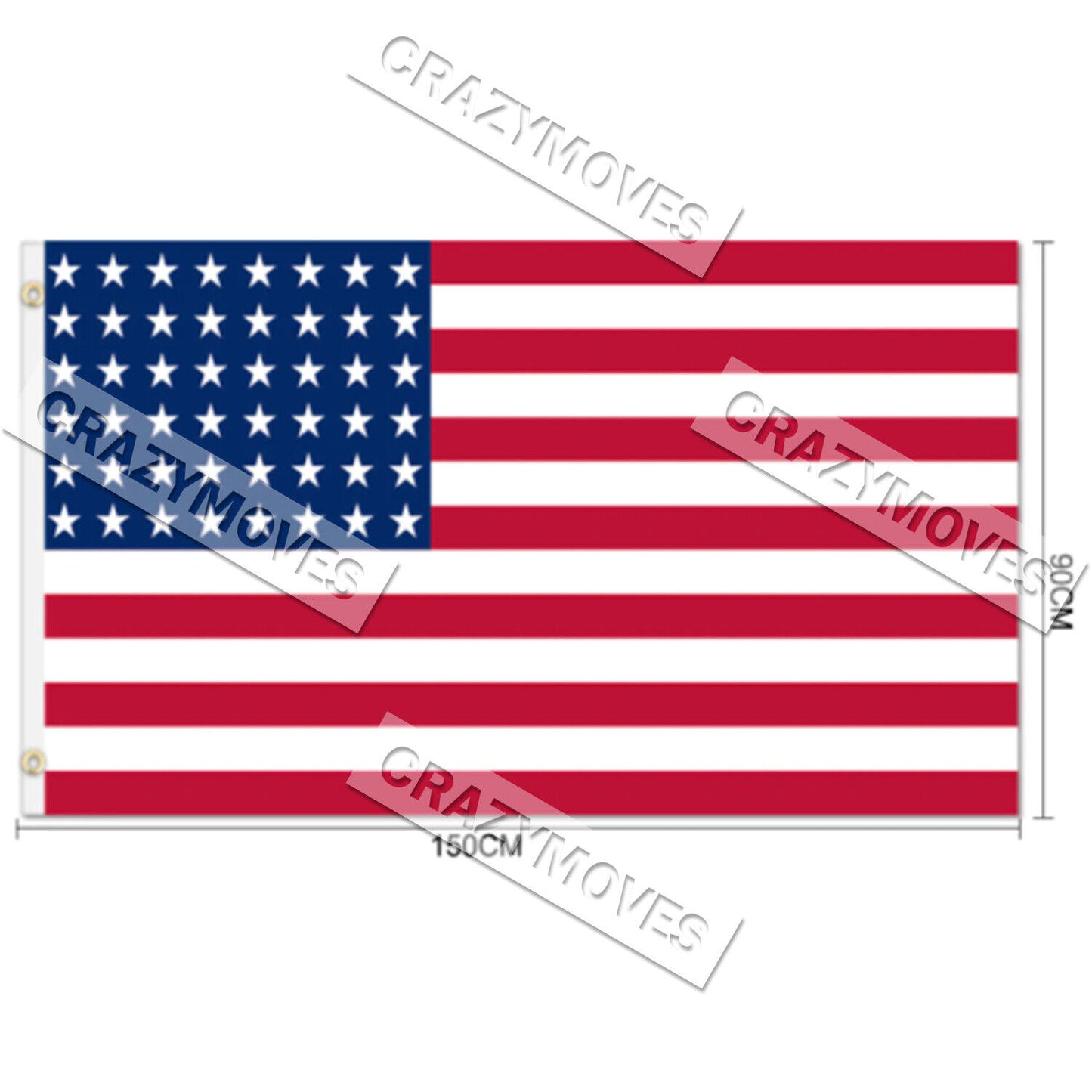 Large American USA Flag Pride Heavy Duty Outdoor 90cm x 150cm United States