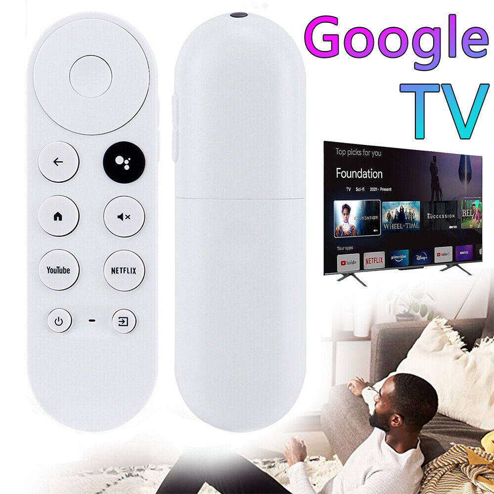 New Replacement For Chromecast With Google TV Voice Bluetooth Remote Control IR