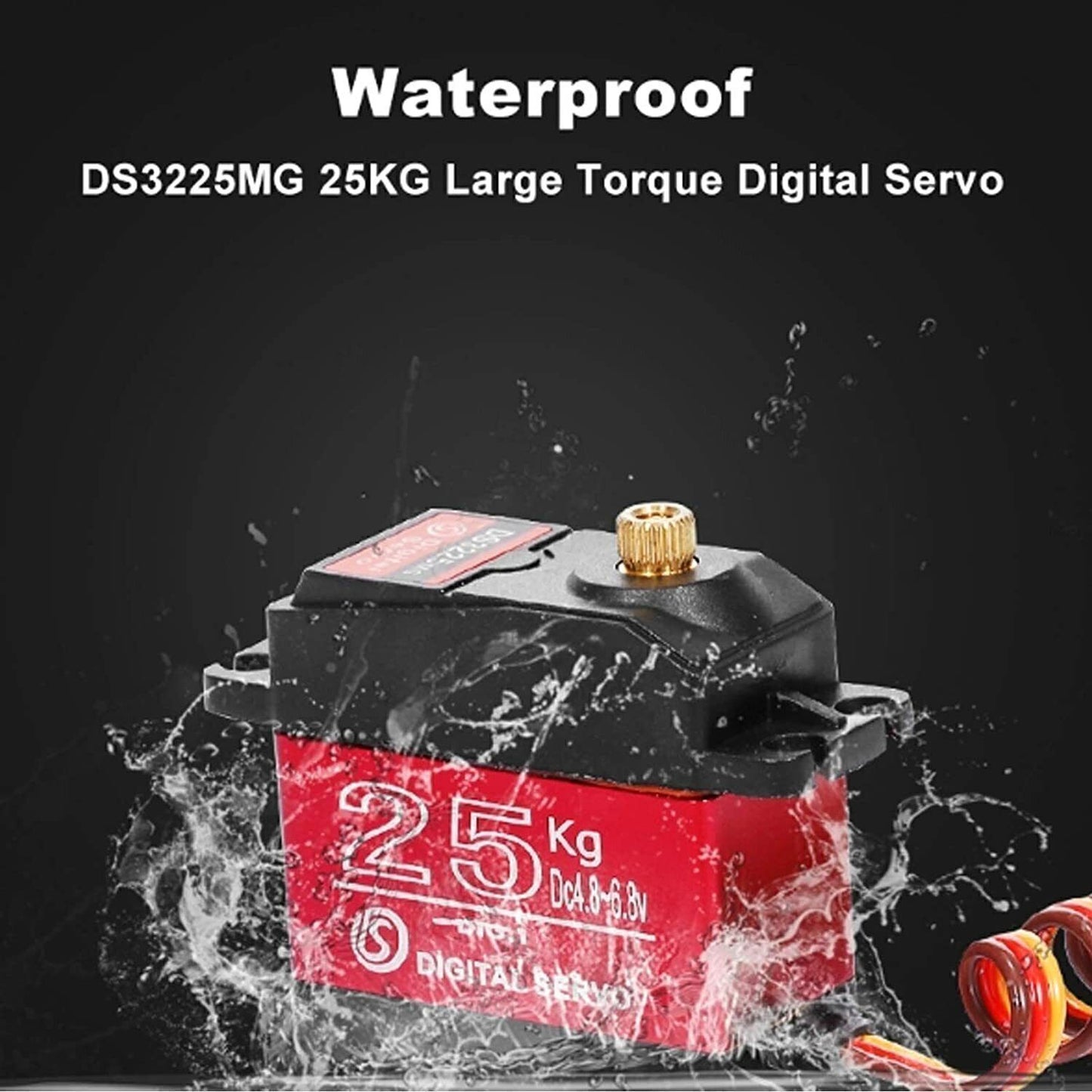 RC Servo DSSERVO DS3225 25KG Metal Gear High Torque Digital Servo Waterproof