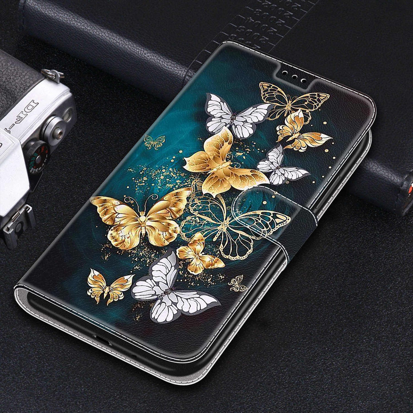 For OPPO A58 A78 Case 55 Find X5 Pro Reamle 9I Patterned 7 LAYS in wallet Cover