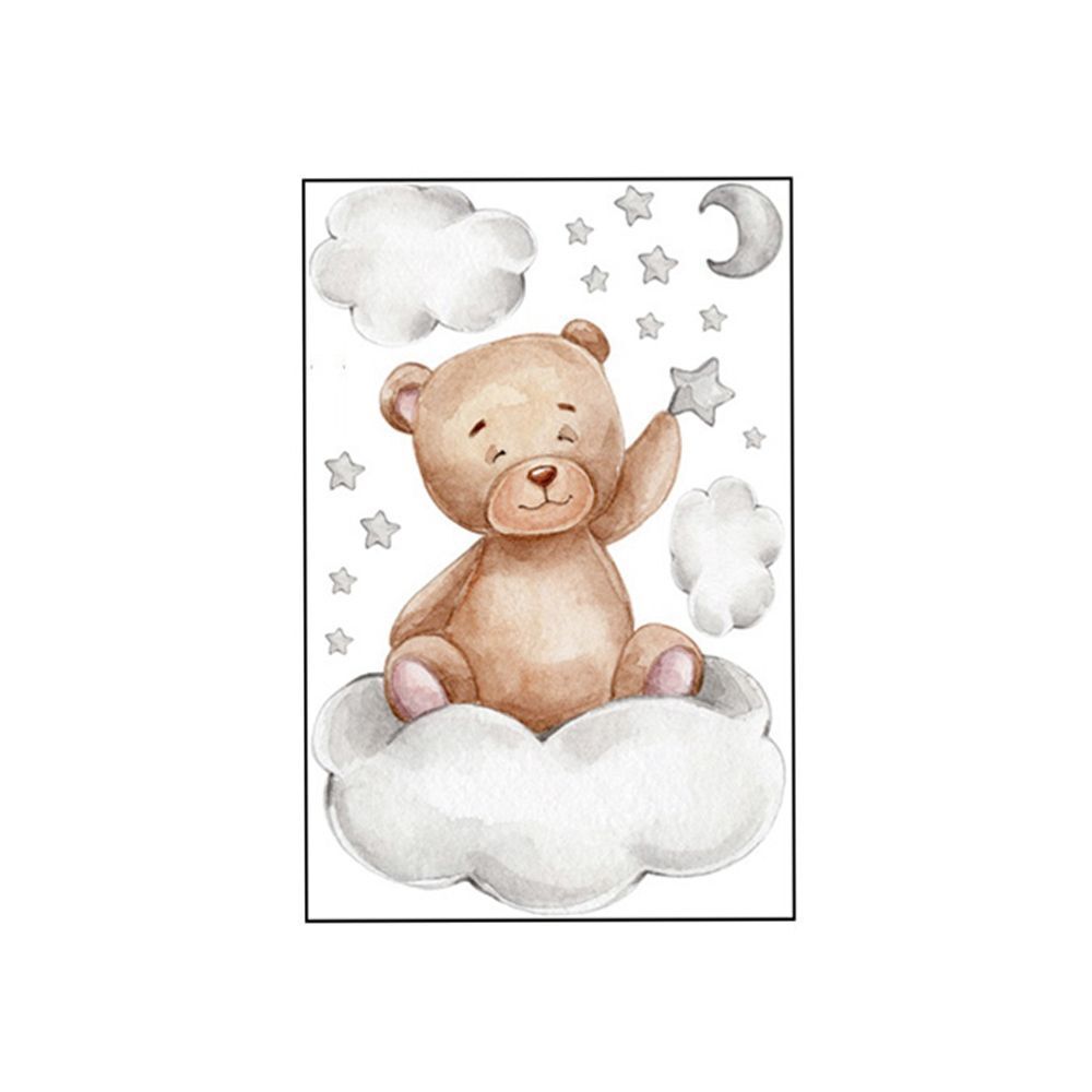 Room Decals Baby Home Decoration Bear Wall Stickers Nursery Sticker Wall Decals