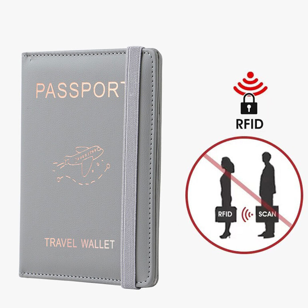 RFID Passport Cover Holder Wallet Case Organiser Travel Accessories Sleeve