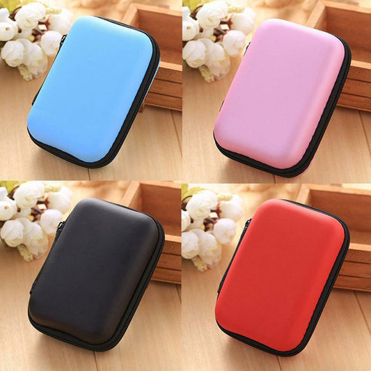 New Waterproof Carrying Hard Case Headset Box Bag Pouch Earphones Earbud