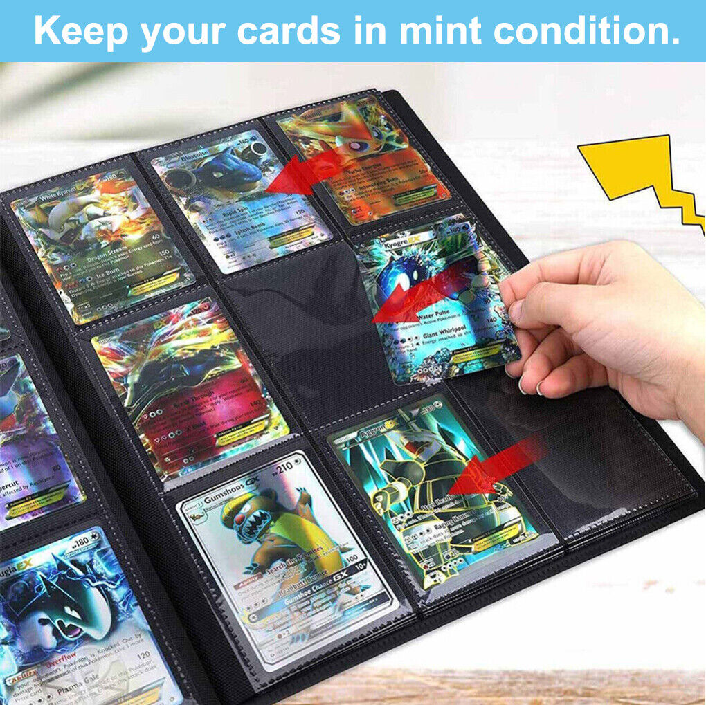 360 x Trading Card Binder Cards Folder Album Game Card Collectors Holder/Card Sleeve