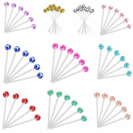 10Pcs Reusable Agitator Plastic Disco Ball New Home Decoration Cocktail