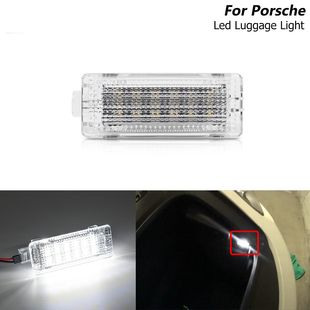 LED 6000k White Front Luggage Trunk Cargo Light For Porsche 911 991 718 981 982