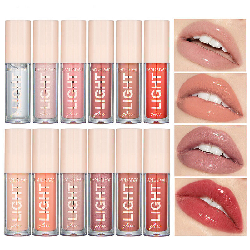 Mirror Water Lip Gloss Glass Lip Dense Moisturizing Pearlescent Glaze Lipstick