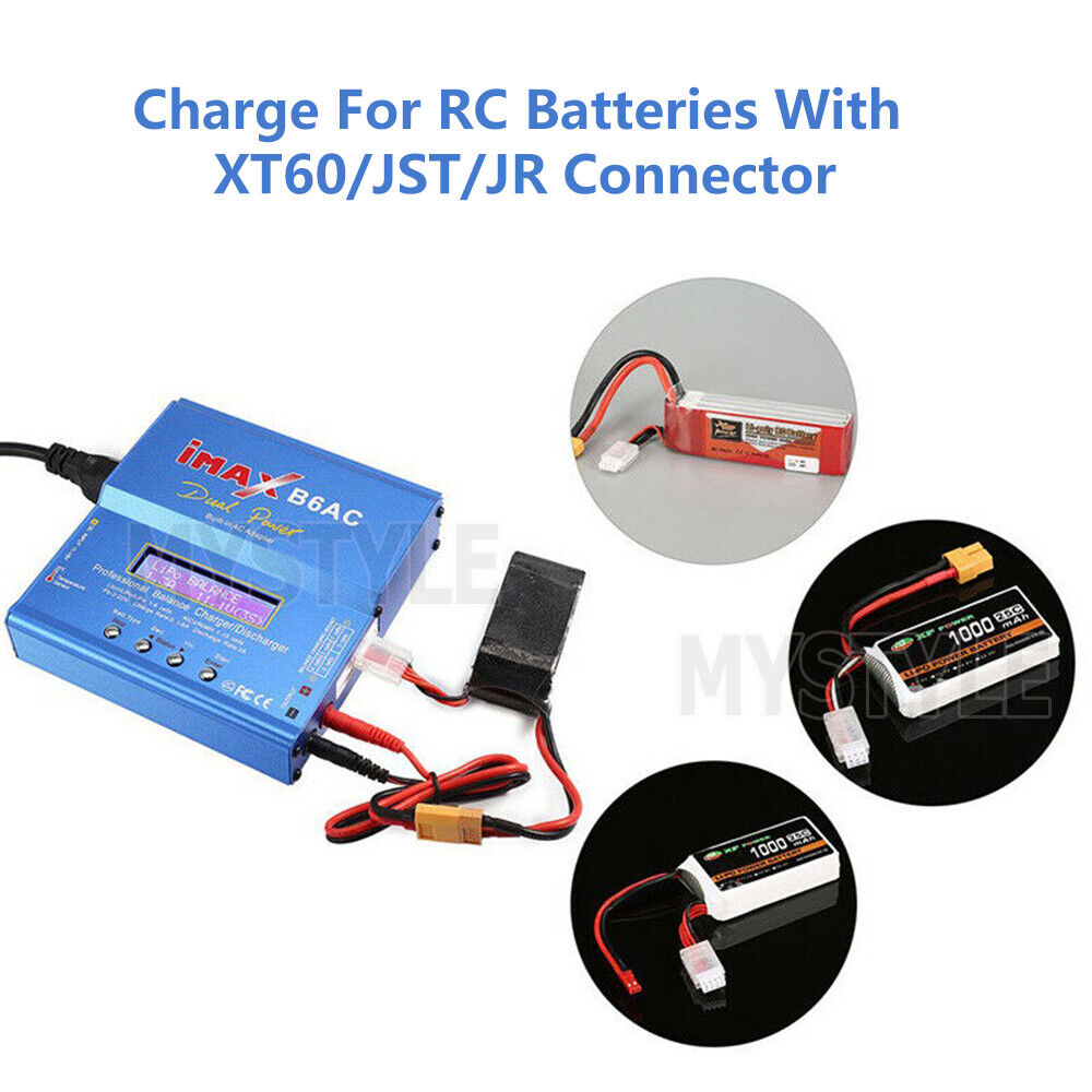 IMax B6AC 80W RC Lipo Lithium NiMh Digital Battery Balance Charger Discharger