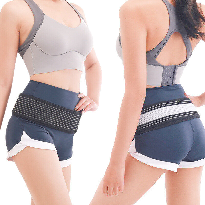 Sacroiliac Joint Hip Belt Lower Back Support Brace Sciatica Lumbar Pain Relief