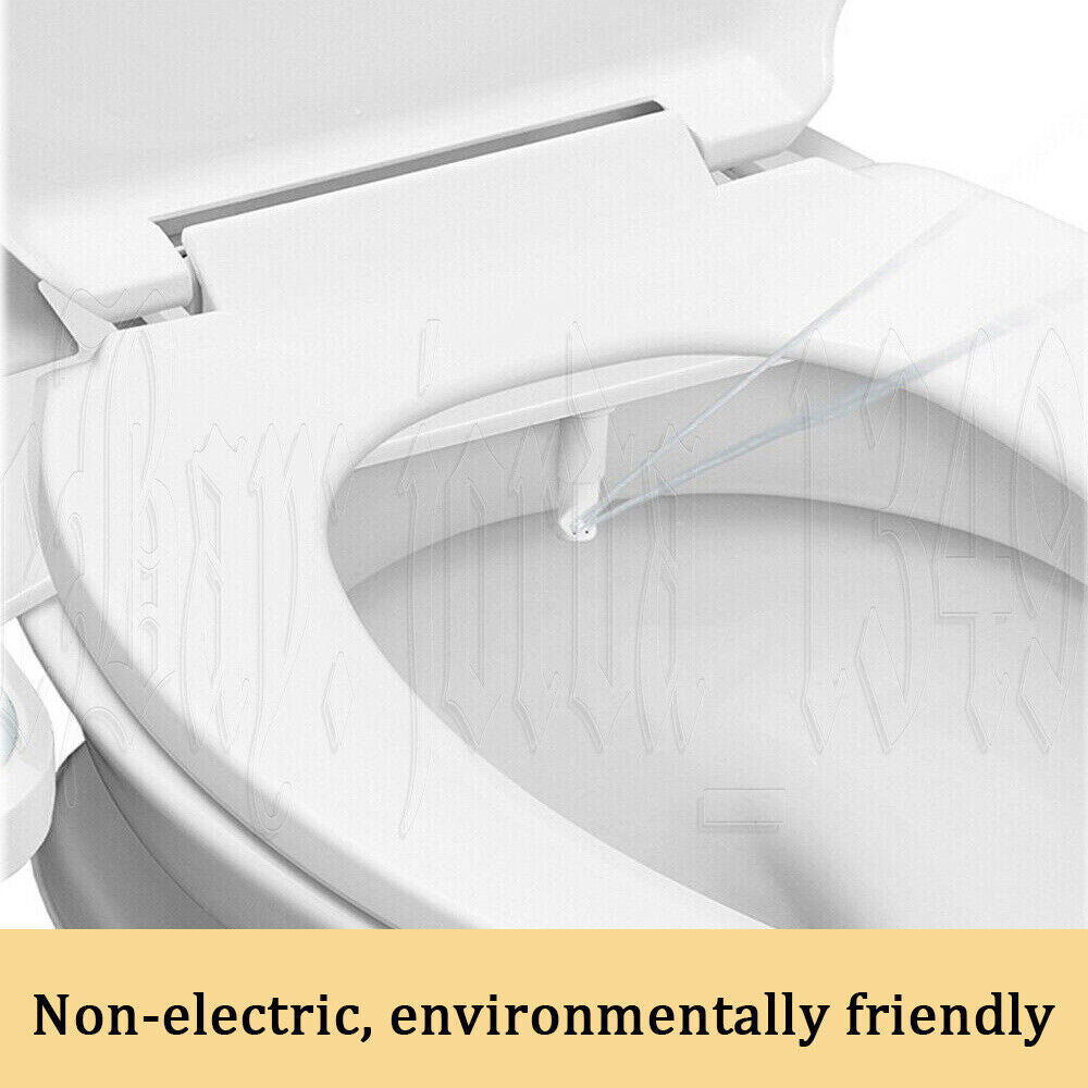 Toilet Bidet Seat Attachment Spray Hygiene Water Wash Clean Sanitation Bathroom