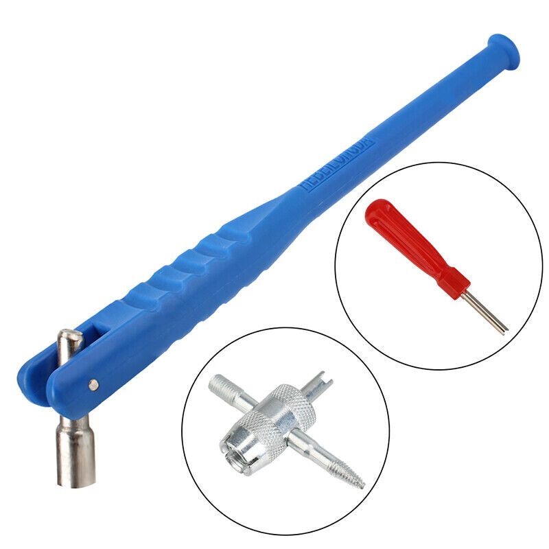 3x Car Tyre Valve Stem Puller base Quick Remover Tire Repair Installer Tool Kit