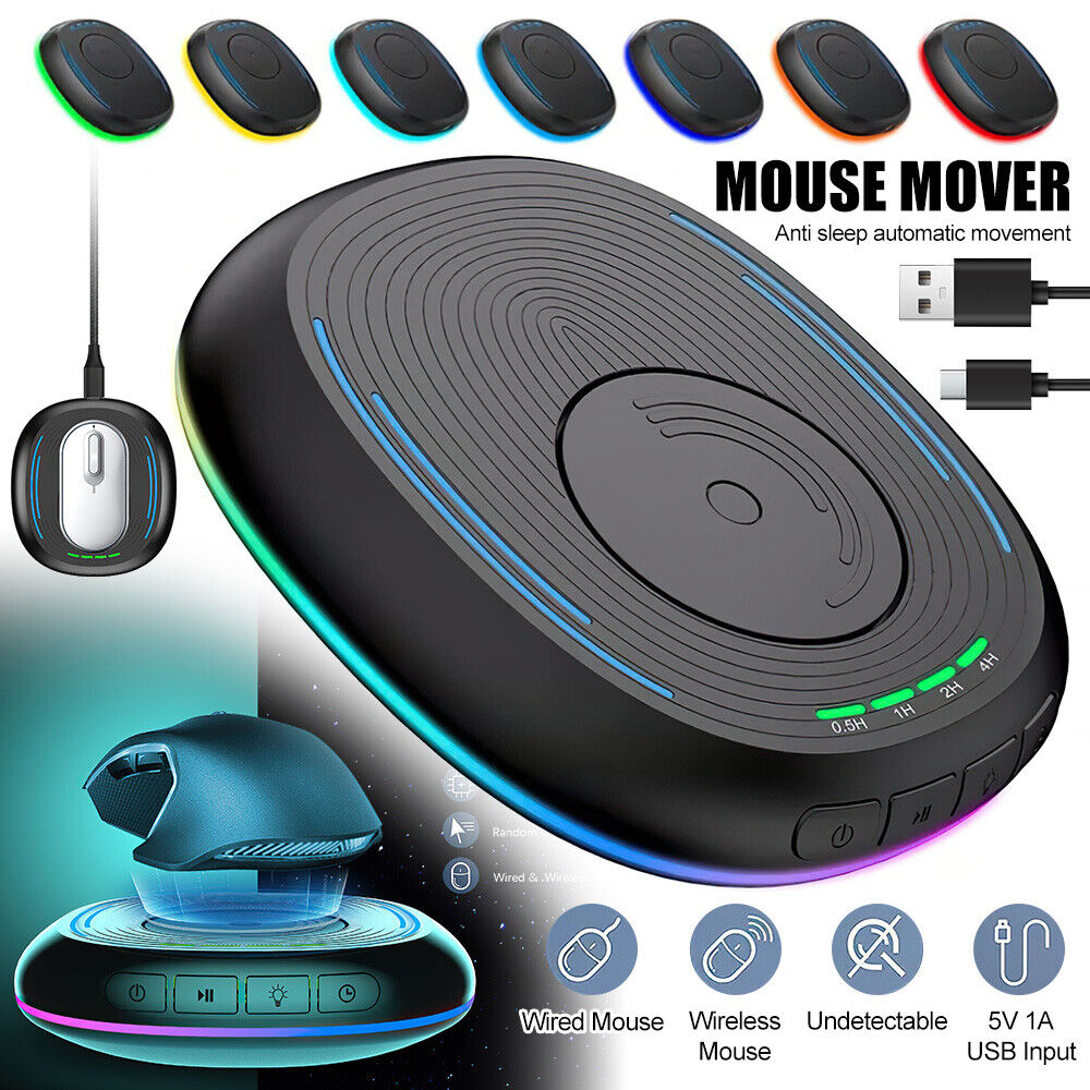 Not Detectable with Timer Mouse Mover Mechanically Mouse Mouse Jiggler Jiggler