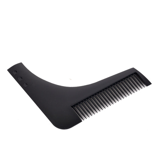 Beard Shaping Template Comb Styling Barber Tool Symmetry Trimming Shaper Black